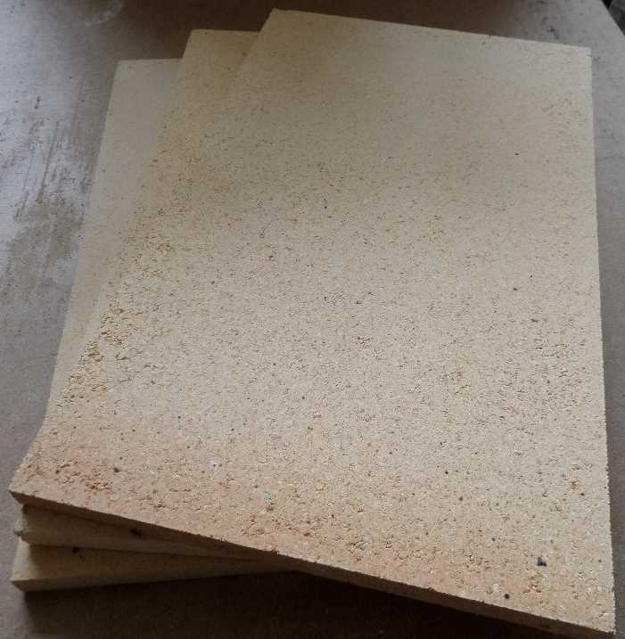 Pizzaplatte, Flammkuchenplatte, Backofenplatte 500x300x25 mm-SET-3 frei Haus